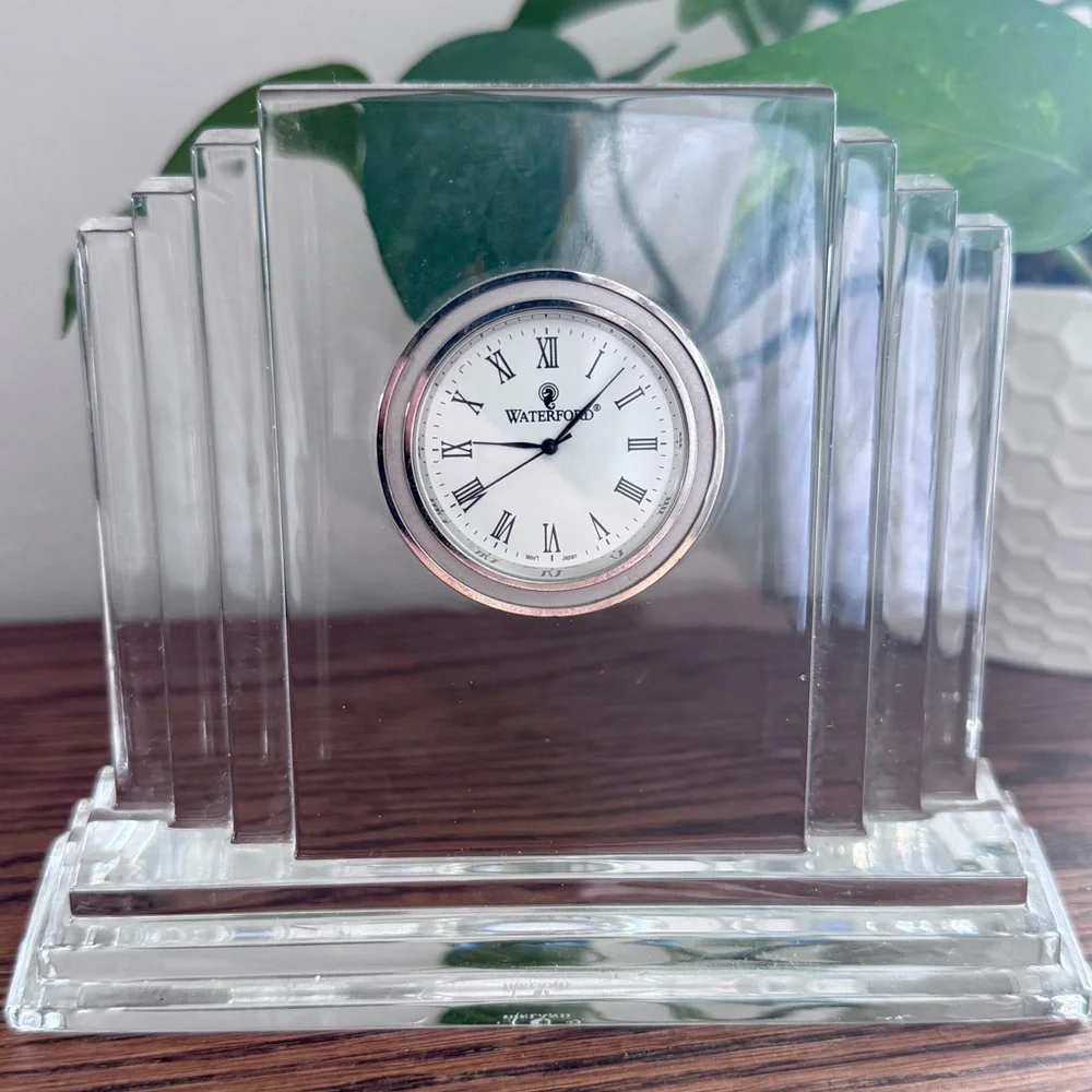 Waterford Crystal Metropolitan Clock - Picture 2 of 5